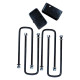 Front 2" Lift Struts w/ Rear 2" Blocks and Shocks #FO-T803-2-KIT