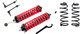 2.5-5" Adjustable Coilovers / 3" Rear Lift Springs #FO-T901F+FO-T102R30