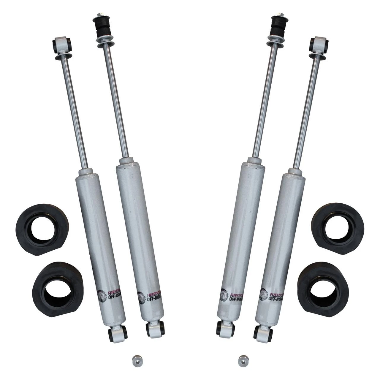 3 Inch Spacer Lift Kit w/ Shocks 97-06 Wrangler TJ Freedom Off-Road