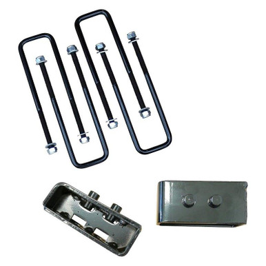 2" Rear Lift Blocks w/ Extended U-Bolts #FO-F30120+FO-F404