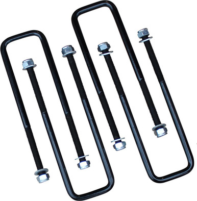 4 Pcs Square U Bolts for 2.5" Wide Leaf Springs 10.5" Long #FO-G401