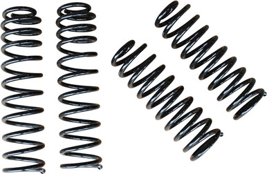 2.5 (4DR) / 3.5" (2DR) Front & Rear Lift Springs #FO-J103F25+FO-J103R25