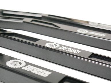 Freedom Off-Road High Clearance Heavy Duty Radius Rod Set (4) - Black #FOP-P704RL-ADJ-BK