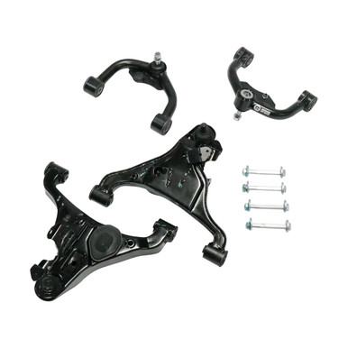 Front Upper and Lower Control Arms w/ Cam Bolts For 2-4" Lift #FO-N703FU+FO-N703FL