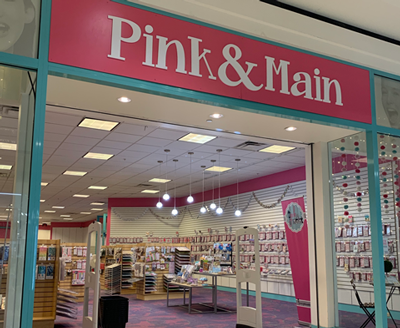 Pink and Main Clear Stamps and More