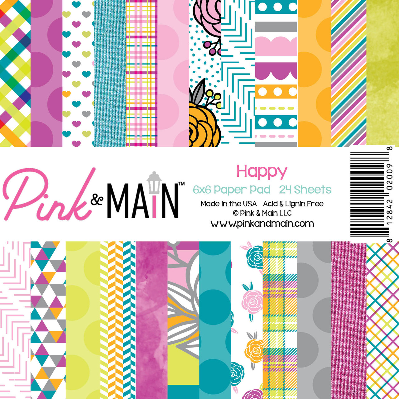 Happy Paper Pad - Pink and Main LLC
