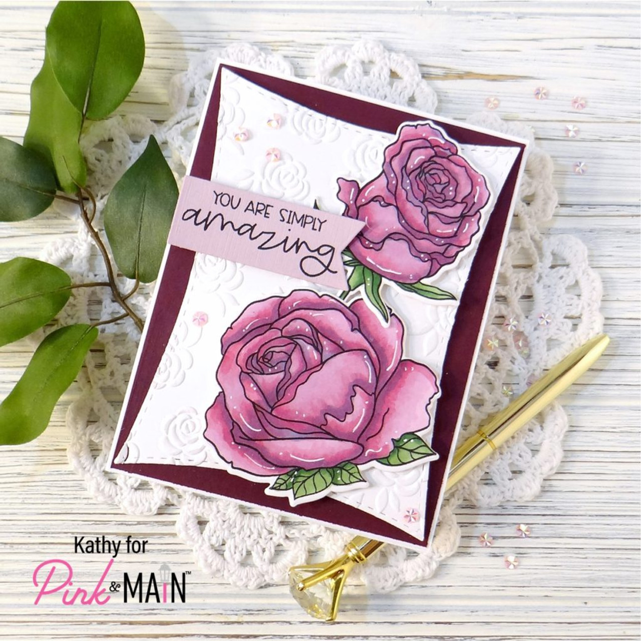 Stamping Blocks Set of 3 - Pink and Main LLC