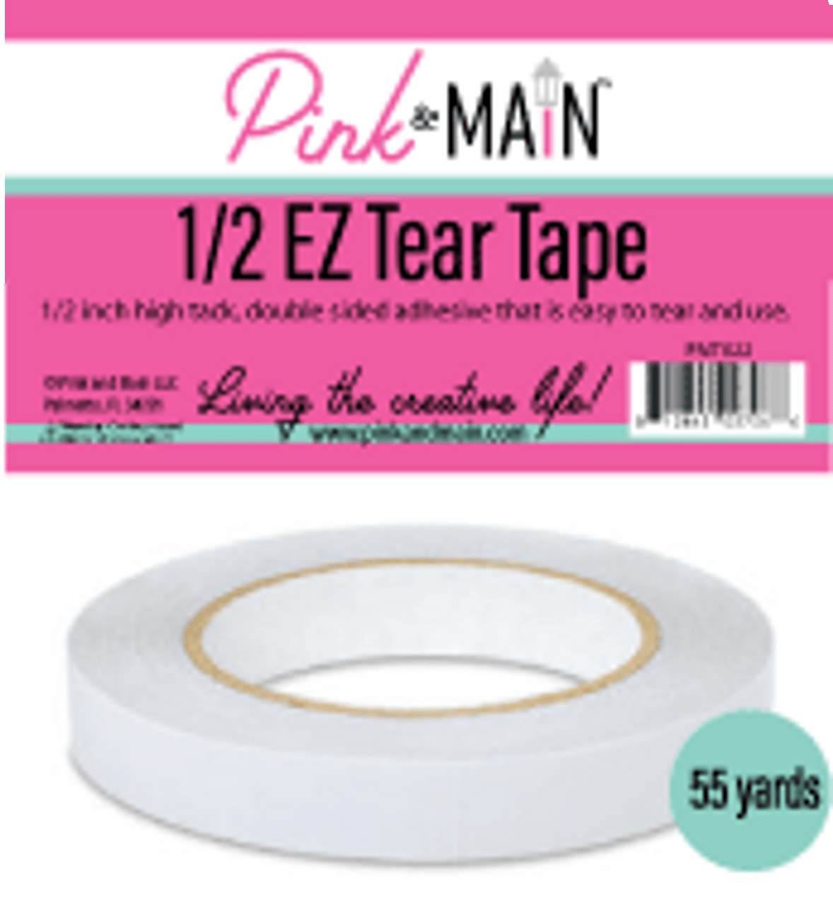 Double Sided Tape Paper Masking Industrial Strength Tape 1/2 Clear Premium  Easy Peel 108FT AZM