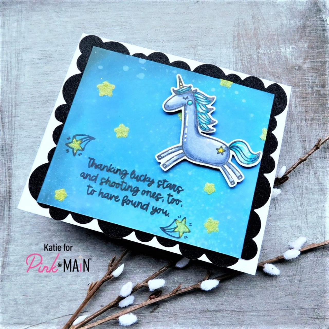 UNICORN Self Inking Stamp, Hand Stamps for Events Suitable for Festivals