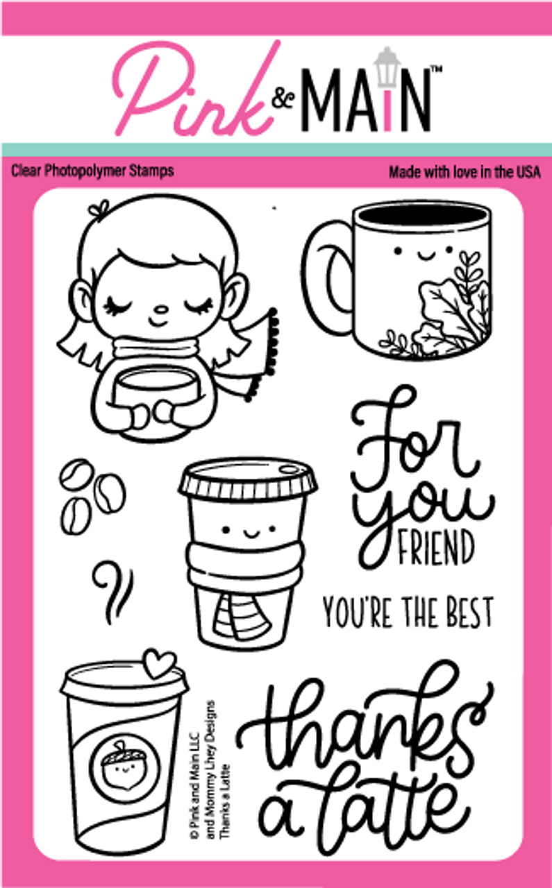 I Love You A Latte Iced Coffee Tumbler Clear / Pink