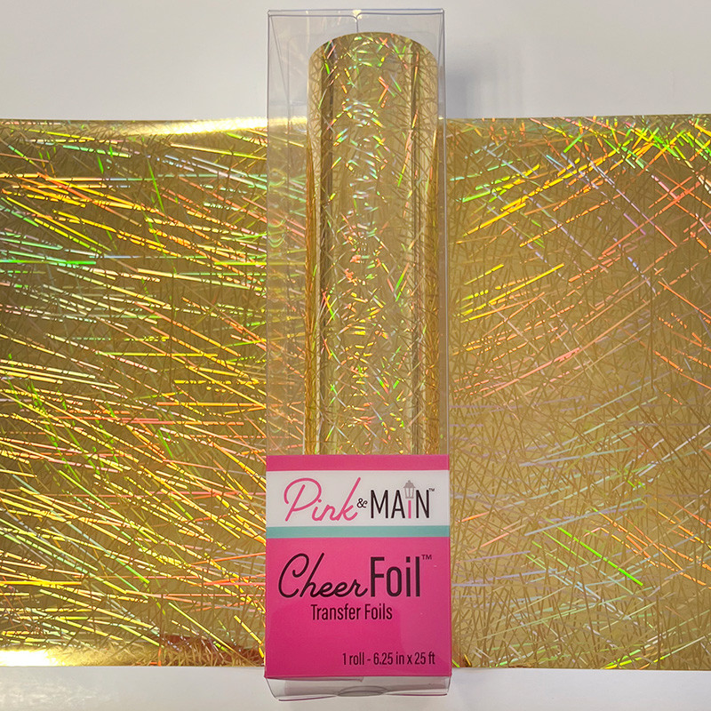 Tinsel Gold CheerFoil® - Pink and Main LLC