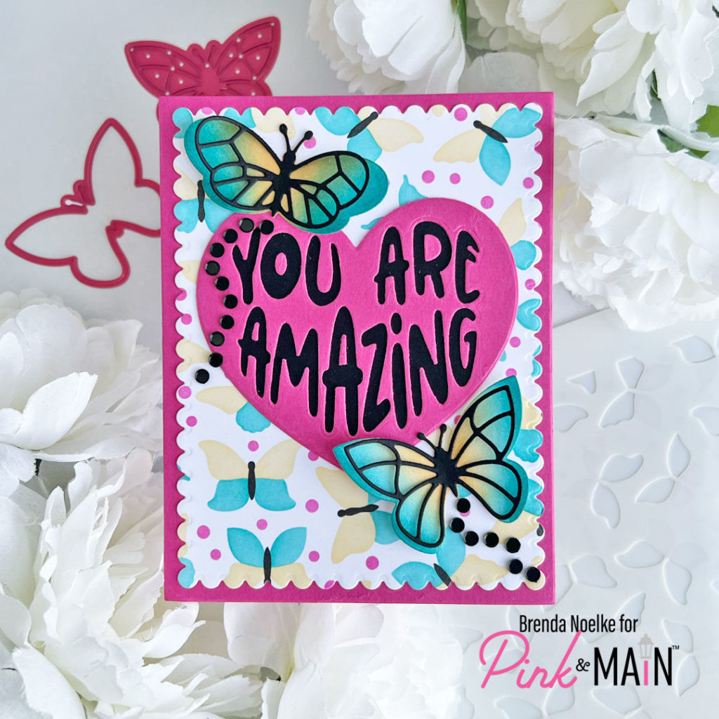 Layered Butterflies Dies - Pink and Main LLC