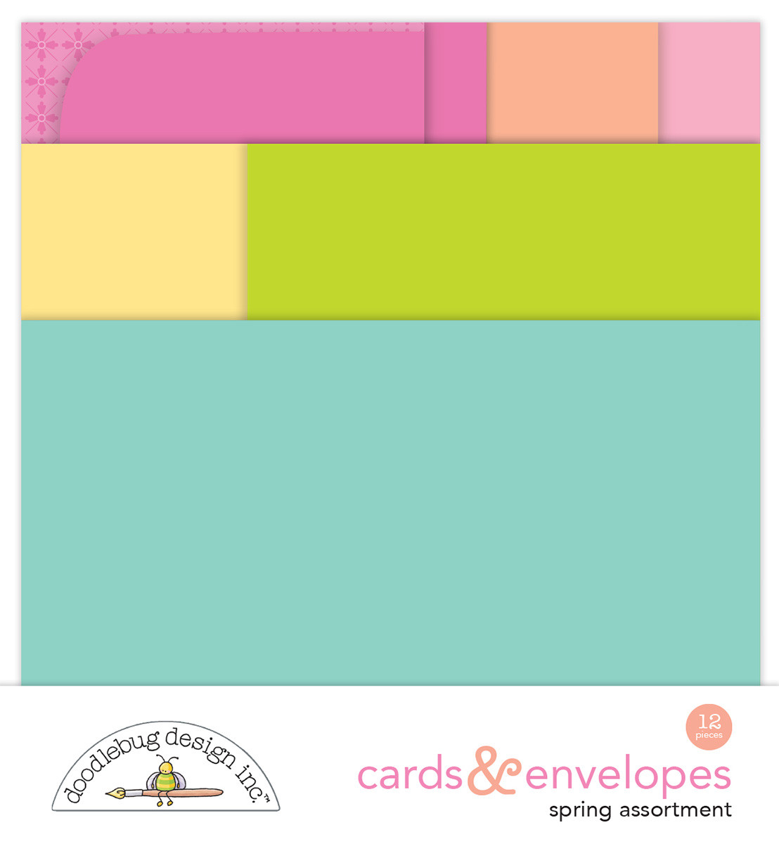 Spring Assortment Cards and Envelopes - Pink and Main LLC