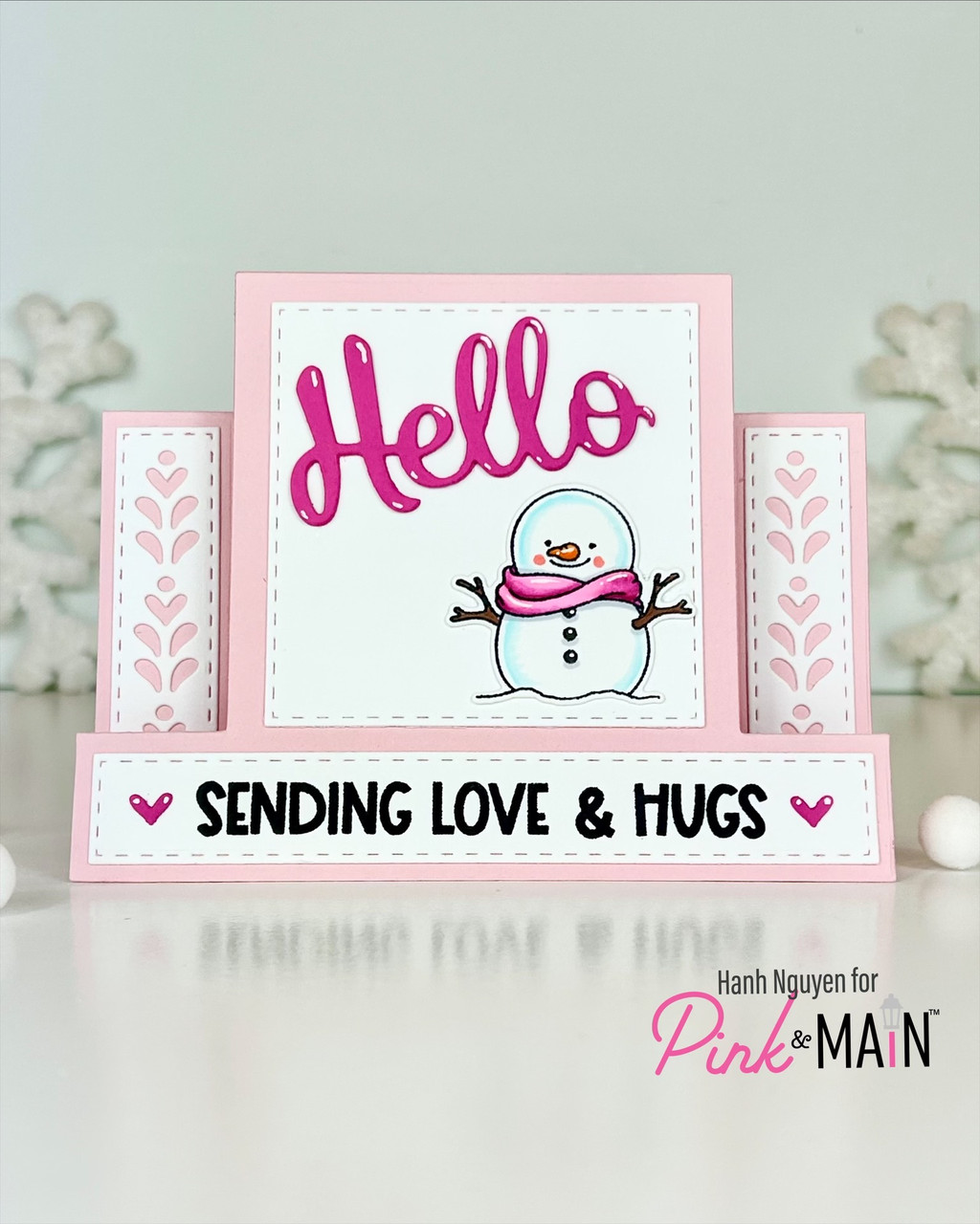 Horizontal Step Card Dies - Pink and Main LLC