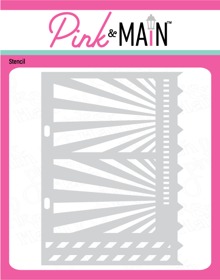 Circle Spotlights 1 Stencil - Pink and Main LLC