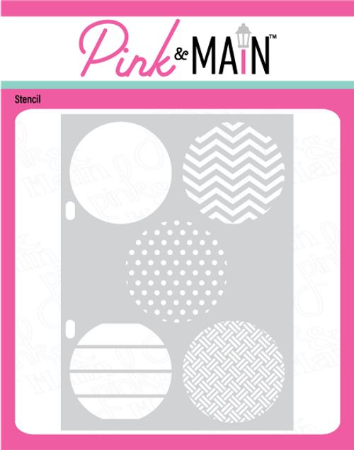Circle Layers Stencil - Pink and Main LLC