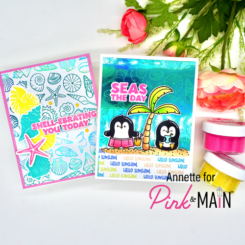 Summer Penguins - Pink and Main LLC