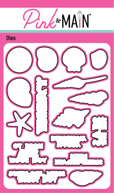 Shell-ebrate Stickies  Adhesive Transfers - Pink and Main LLC