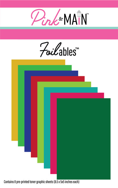 Christmas Color Foilables® Toner Sheets