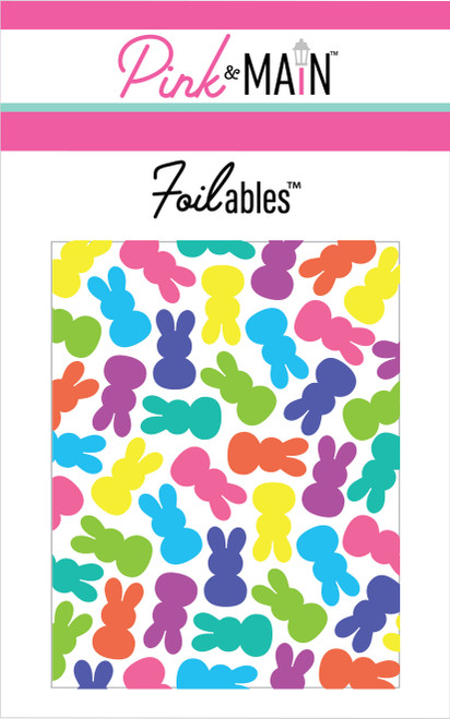 Colored Bunnies Foilables® Panels
