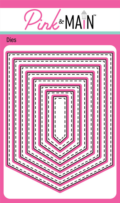 Stitched Pointed Banner Dies