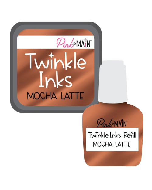 Mocha Latte Twinkle Ink Pad + Refill