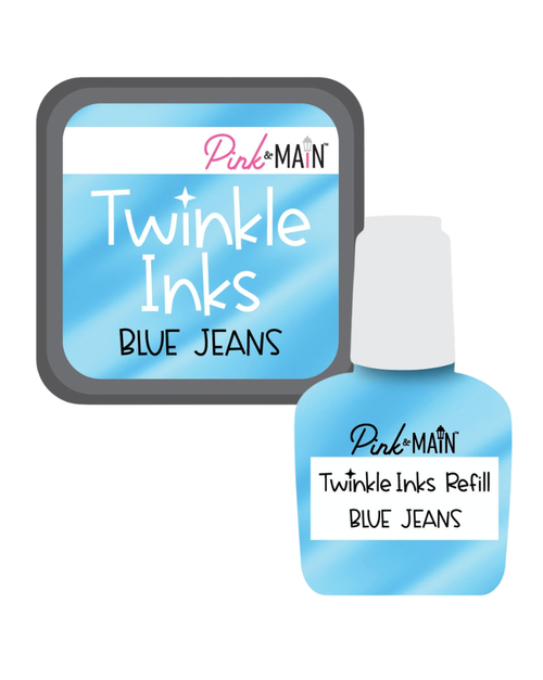 Blue Jeans Twinkle Ink Pad + Refill