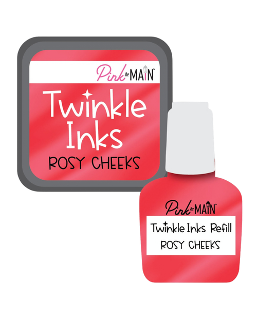 Rosy Cheeks Twinkle Ink Pad + Refill