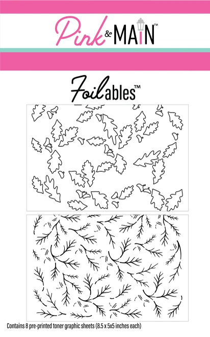 Leaves and Acorns Foilables® Sheets