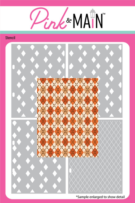 Argyle Layering Stencils (Set of 4)