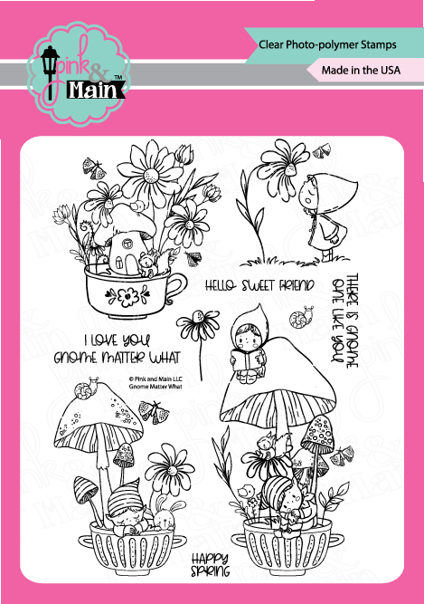 Pink and Main Gnome Matter What Pink and Main Gnome Matter What