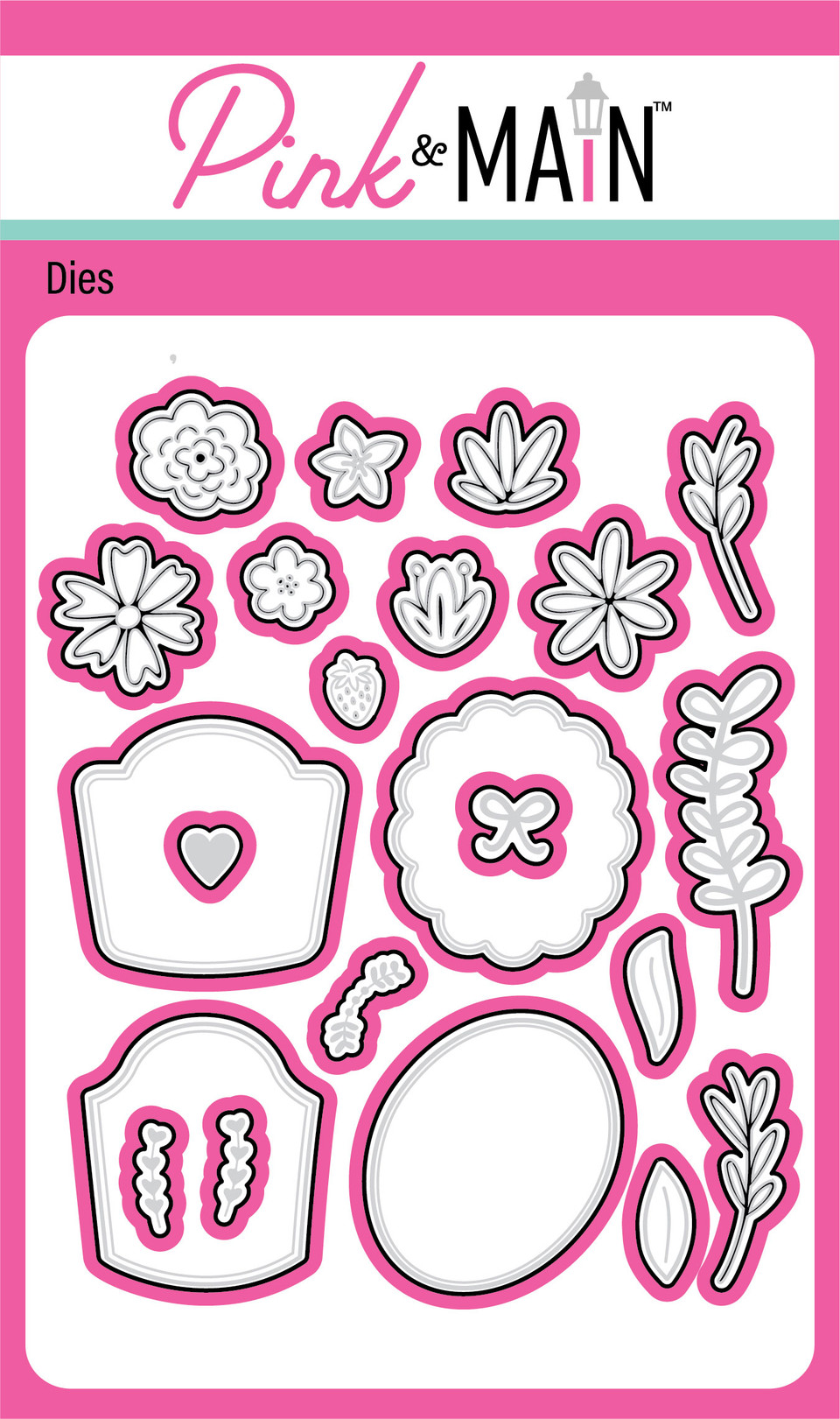 Little Jar Labels Dies - Pink and Main LLC