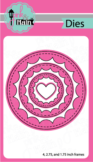 Scallop Circle Dies Pink and Main LLC