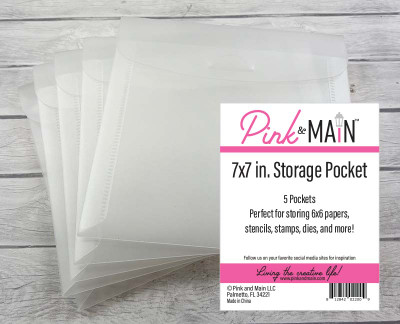 7.6X9.4 inch Storage Pockets Envelopes,magnetic Die Storage