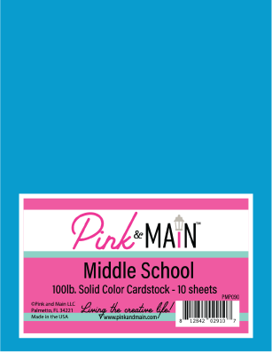 Asphalt Cardstock - Pink and Main LLC