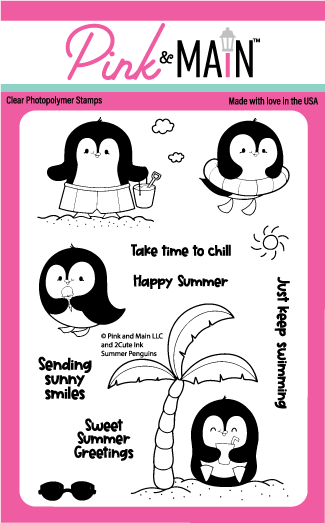 Summer Penguins - Pink and Main LLC