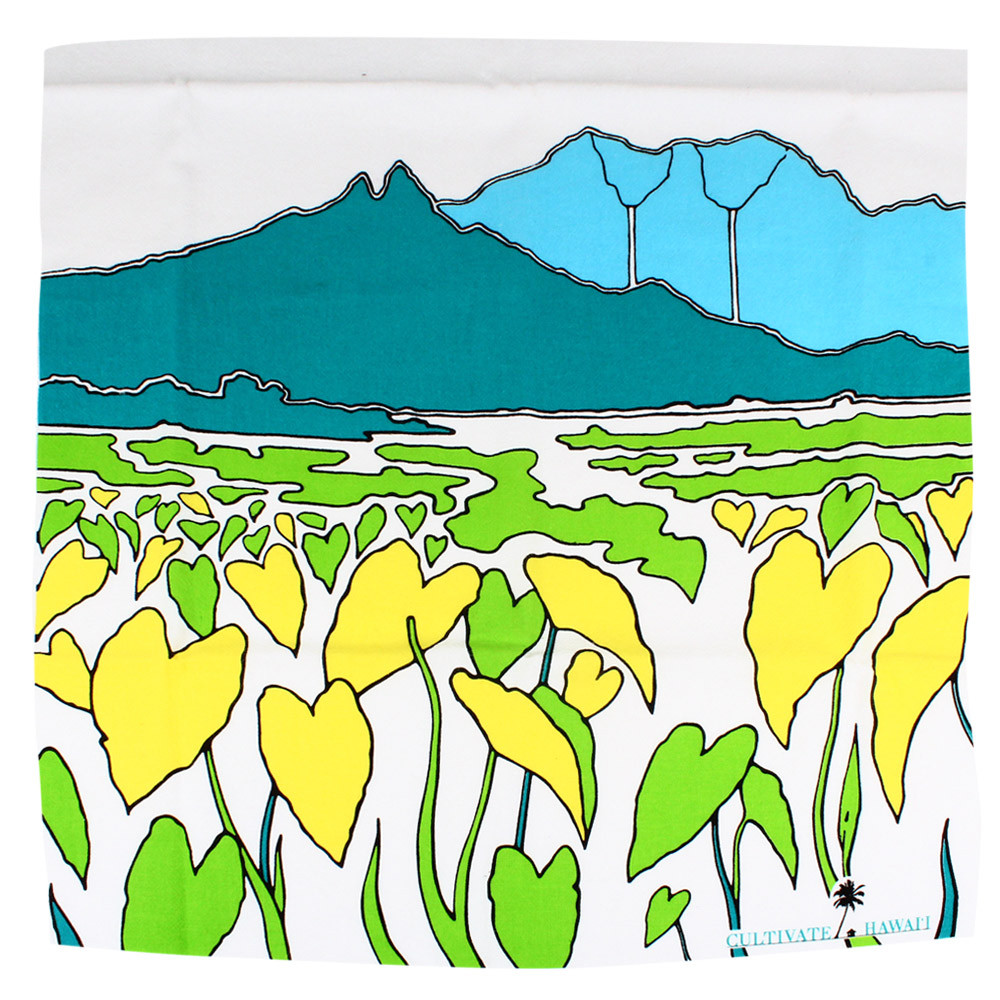 Artful Hawaiian Tea Towels Island Soap & Candle Works