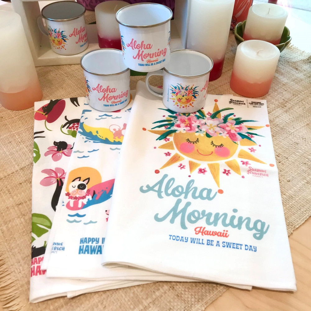 Cheerful Hawaiian Kitchen Items - Island Soap & Candle Works