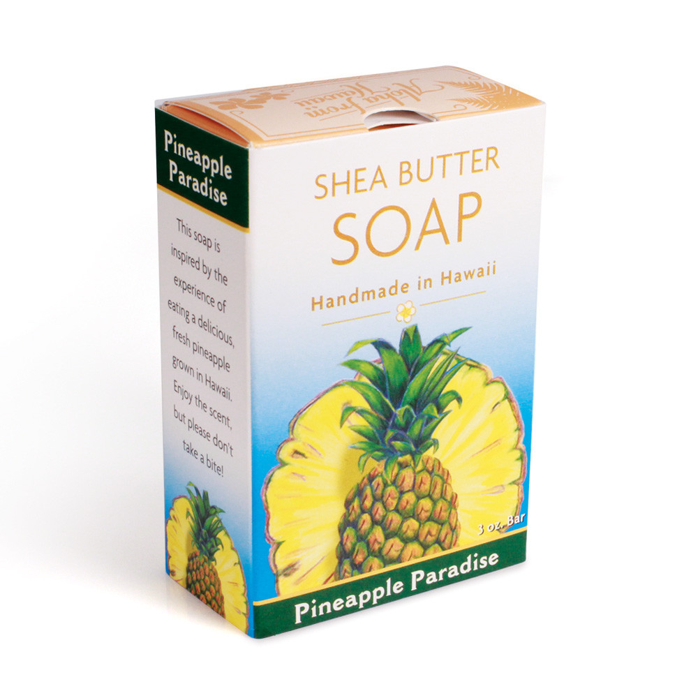 Pineapple Paradise Shea Butter Natural Handmade Soap - Natural
