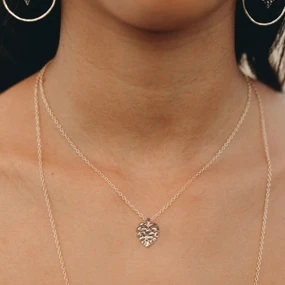 Gold Tropical Necklace