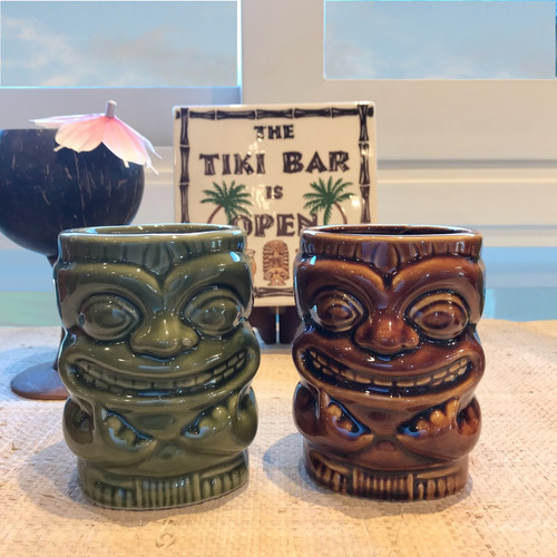 Happy Tiki Coffee Mugs - Island Soap & Candle Works