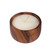 Creamy Coconut - monkeypod wood candle