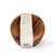 Pineapple- monkeypod wood candle
