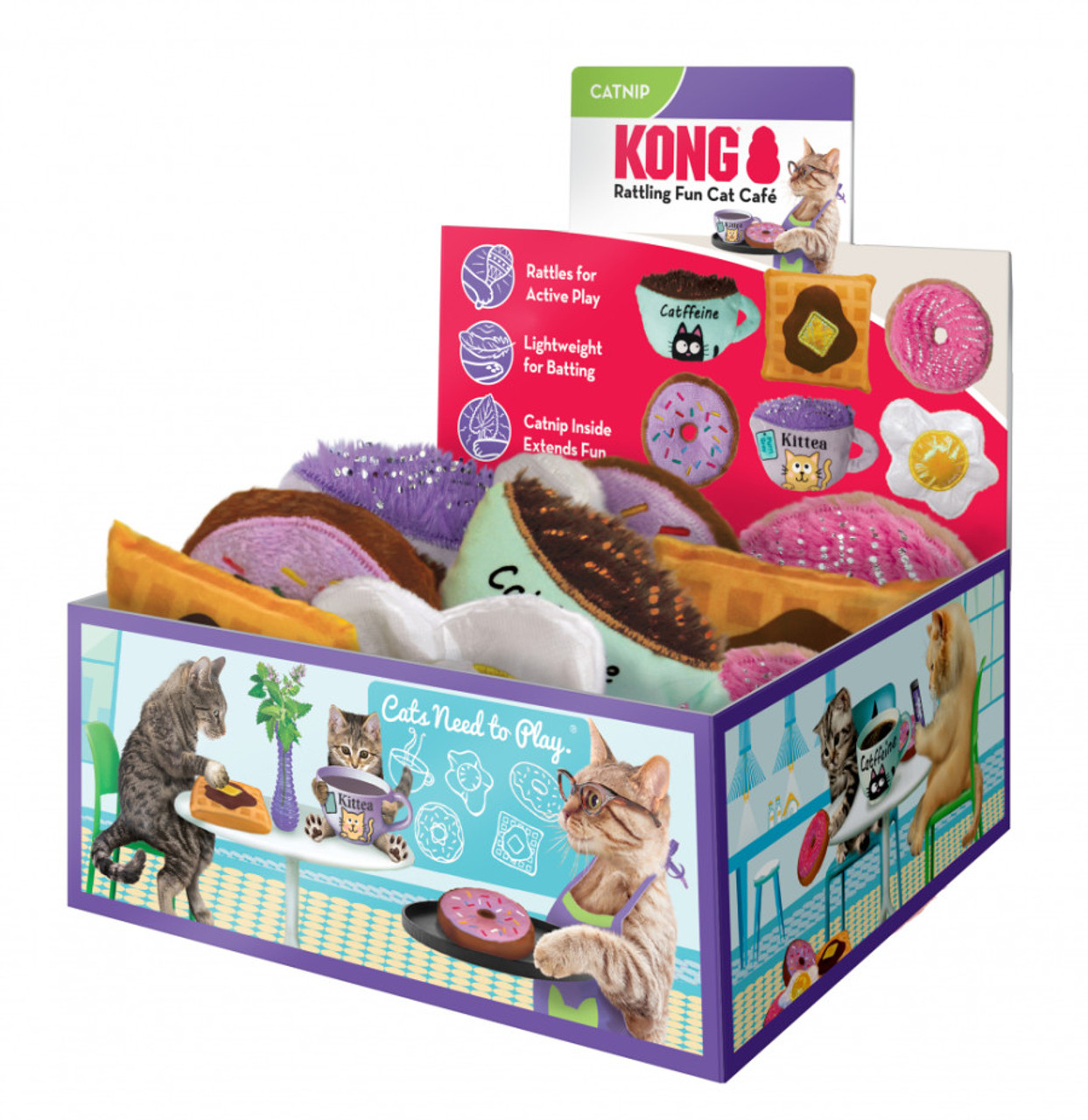 Breakfast Food Cat Toys for Hungry Kitties!