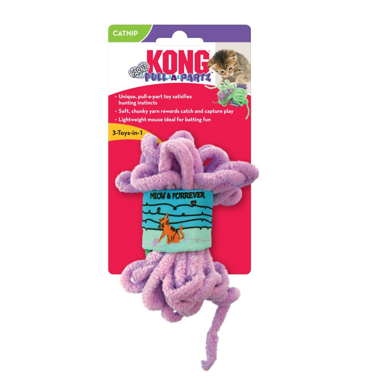 KONG KONG Cat Toy Pull A Partz Purrito