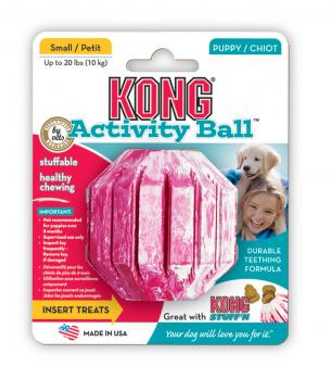 KONG Bambo Feeder Ball Treat Dispensing Dog Toy