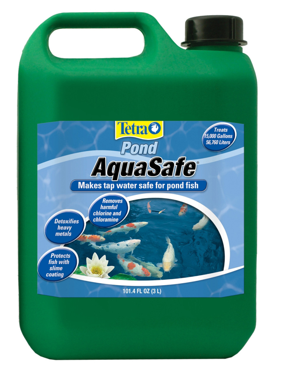 Tetra AquaSafe Plus 3.38 Ounces, Aquarium Water Conditioner And  Dechlorinator