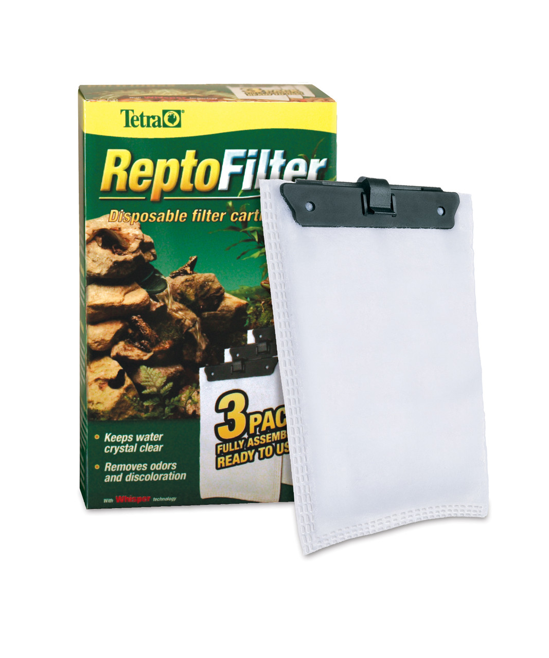 Tetra Reptofilter 90gph Cartridge 3 Pack 679418 046798258452