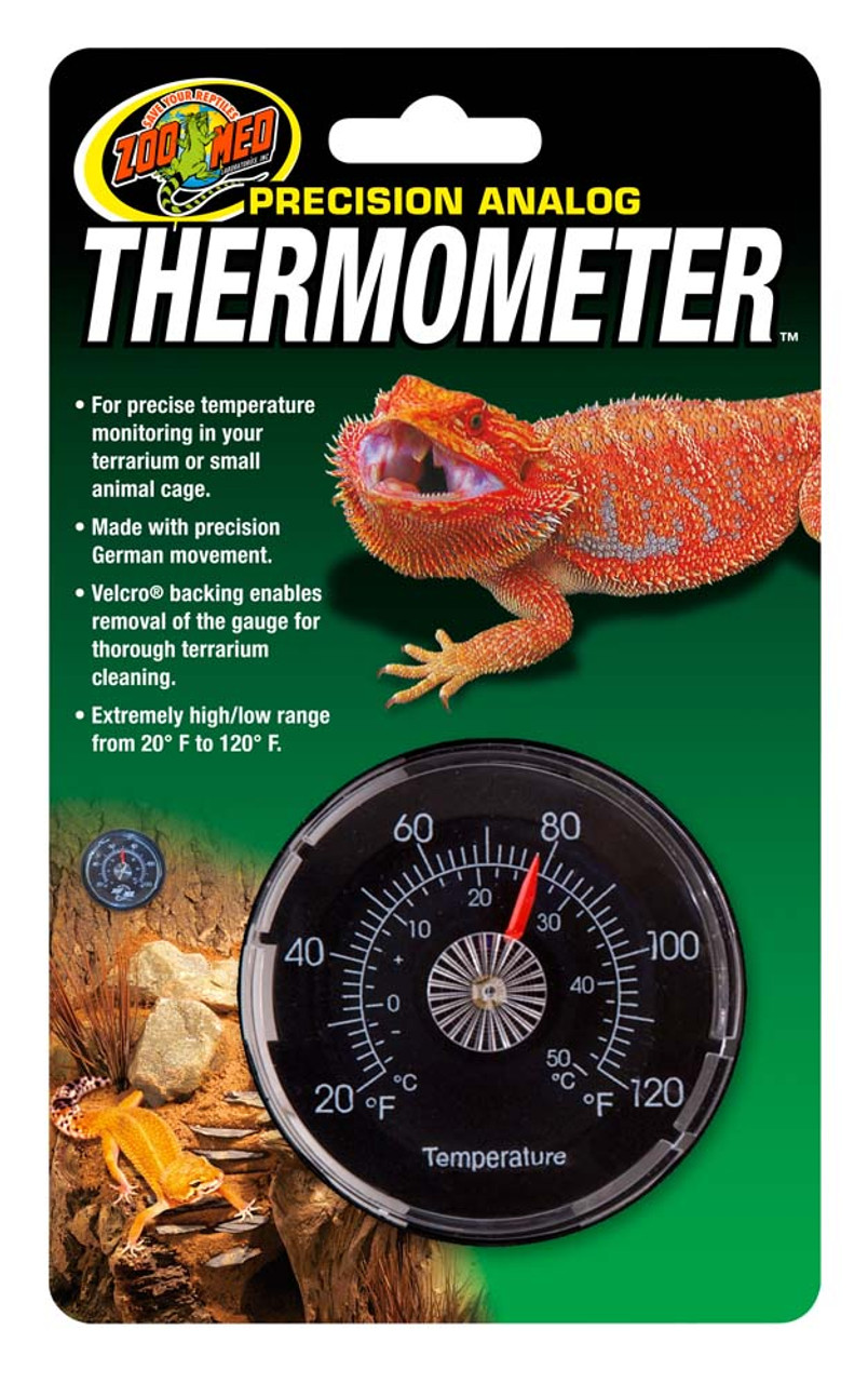 Zoo Med Analog Dual Thermometer & Humidity Gauge 