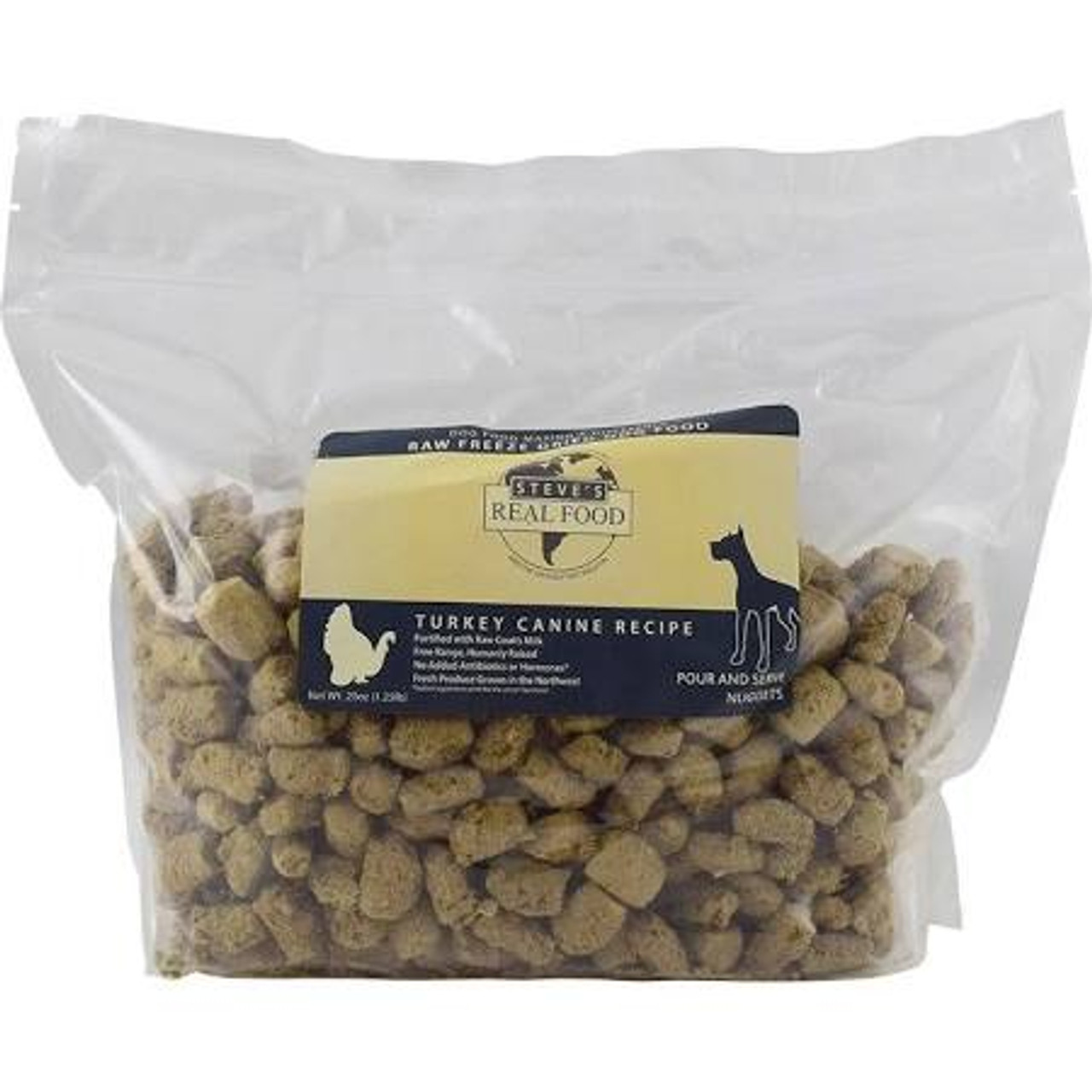 Steve's Real Food Freeze Dried Nuggets Beef / 1.25lb
